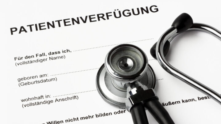 Warum man eine Patientenverfügung haben sollte